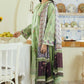 Dhanak-3PC Embroidered Shirt with Digital Printed Wool Shawl -3236