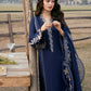 Lawn-3PC Embroidered Suit With Organza Embroidered Dupatta-5270