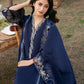 Lawn-3PC Embroidered Suit With Organza Embroidered Dupatta-5270