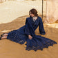 Lawn-3PC Chikankari Embroidered With Khadi Net Embroidered Dupatta-5315