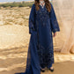 Lawn-3PC Chikankari Embroidered With Khadi Net Embroidered Dupatta-5315