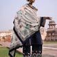 Lawn-3PC Embroidered Shirt With Digital Printed Jauqard Dupatta-5077