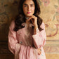 Dhanak-3PC Embroidered Shirt with Chiffon Embroidered Dupatta-3323