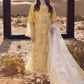 Lawn-3PC Chikankari Embroidered Shirt With Khadi Net Embroidered Dupatta-5318