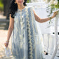 Lawn-3PC Embroidered Shirt With Digital Printed Jacquard Dupatta-5309