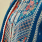 3PC Lawn Embroidered Shirt With Digital Printed Jauqard Dupatta-5033
