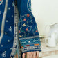 ZARA SHAHJAHAN 3PC Dhanak Embroidered Shirt With Digital Printed Shawl-668