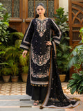 Dhanak-3PC Embroidered Shirt with Chiffon Embroidered Dupatta - 6391