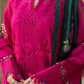 Dhanak-3PC Embroidered Shirt with Digital Printed Wool Shawl -3408