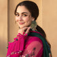 Dhanak-3PC Embroidered Shirt with Digital Printed Wool Shawl -3408