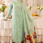 Female Studio Dhanak 3PC Embroidered With Digital Printed Dupatta-121