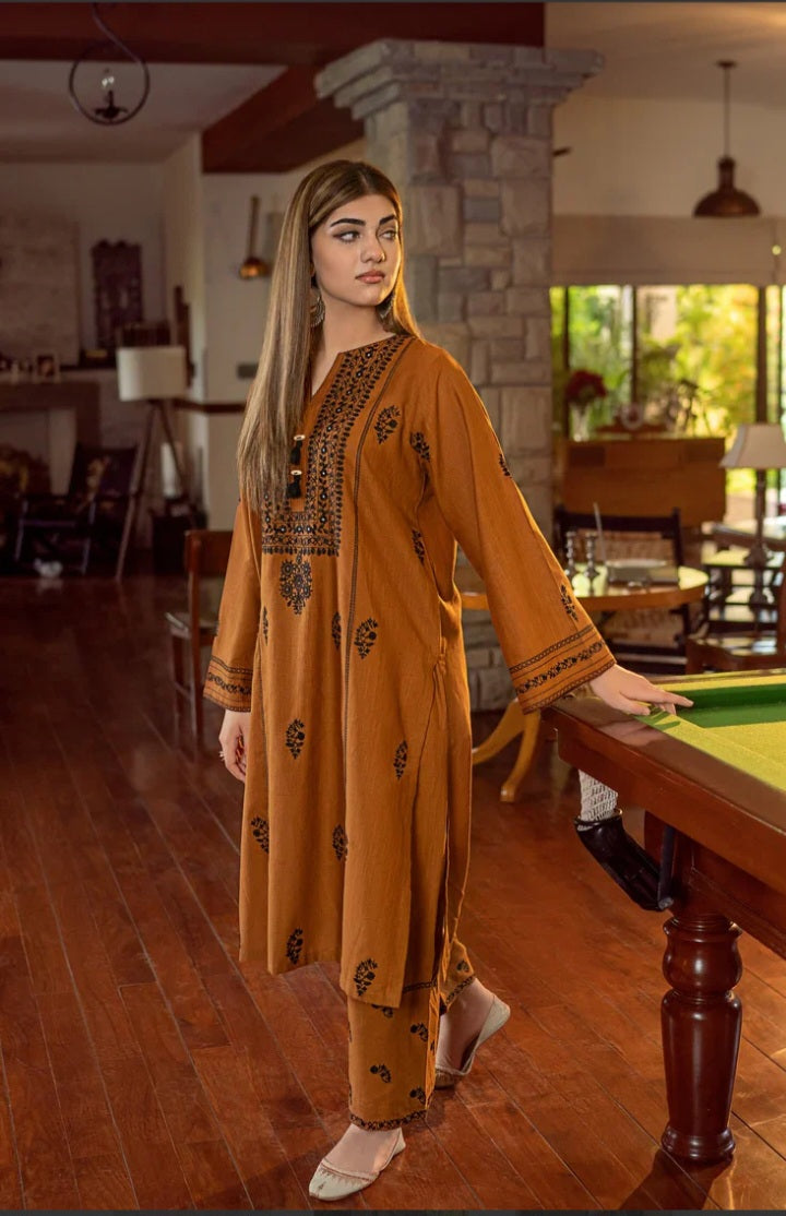 Dhanak-2pc Embroidered-3543