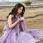 Lawn-3PC Chikankari Embroidered Shirt With Khadi Net Embroidered Dupatta-5285