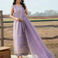 Lawn-3PC Chikankari Embroidered Shirt With Khadi Net Embroidered Dupatta-5285