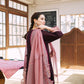 Dhanak-3PC Embroidered Shirt with Organza Embroidered Dupatta- 3420