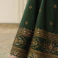 Dhanak-3PC Embroidered Shirt with Organza Sequence Embroidered Dupatta - 3444