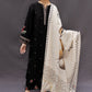 3PC Lawn Embroidered Shirt With Digital Printed Jauqard Dupatta-5007
