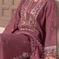 Lawn-3PC Embroidered Shirt with Chiffon Embroidered Dupatta- 1321