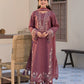Lawn-3PC Embroidered Shirt with Chiffon Embroidered Dupatta- 1321