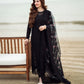 Dhanak-3PC Embroidered Shirt with Organza Digital Printed Dupatta- 3309