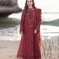 Lawn-3PC Embroidered Shirt with Organza Embroidered Dupatta-1134