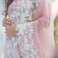 Lawn-3PC Embroidered Shirt with Organza Embroidered Dupatta-1332