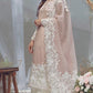 Lawn-3PC Embroidered Shirt with Organza Embroidered Dupatta-1332