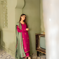 Dhanak 3PC Embroidered Shirt with Dhanak embroidered dupatta-619