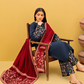 Dhanak 3PC Embroidered-642