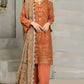 Baroque Lawn 3PC Embroidered with Chiffon Embroidered Dupatta-1163