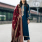 Dhanak-3PC Embroidered Shirt with Digital Printed Wool Shawl -262