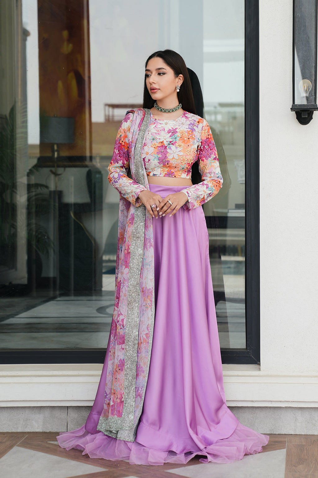 Silk 3PC Digital Printed-872