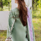 Lawn-3PC Embroidered With Khadi Net Embroidered Dupatta-5288