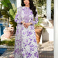 Karandi-3PC Embroidered Shirt with Karandi Printed Dupatta -1712