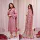 Lawn 3PC Embroidered With Digital Printed Jacquard Dupatta - 5125
