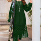 Dhanak-3pc Embroidered Shirt With Digital Printed Wool Shawl-3159