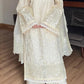 Lawn-3PC Embroidered Shirt With Organza Embroidered Dupatta-5307