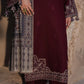 Lawn 3PC Embroidered Shirt with Digital Printed Jacquard Dupatta-5047