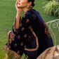 Velvet-3pc Embroidered with Masoori Embroidered Dupatta-954