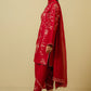 Coco Zara Shahjahan 3PC Embroidered With Dhanak Embroidered Dupatta-175