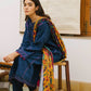 ZARA SHAHJAHAN 3PC Dhanak Embroidered Shirt With Digital Printed Shawl-217