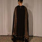 Dhanak-3PC Embroidered Shirt with Organza Sequins Embroidered Dupatta- 3373