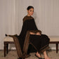 Dhanak-3PC Embroidered Shirt with Organza Sequins Embroidered Dupatta- 3373