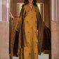Lawn-3PC Chikankari Embroidered With Digital Printed Jacquard Dupatta-5044