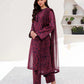 3PC LAWN PRINTED SHIRT WITH VOILE PRINTED DUAPTTA - 4015