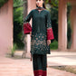 JAZMIN 3PC Dhanak Embroidered Shirt With Printed Dupatta-679