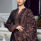 Dhanak-3PC Embroidered Shirt with Dhanak Embroidered Shawl- 580