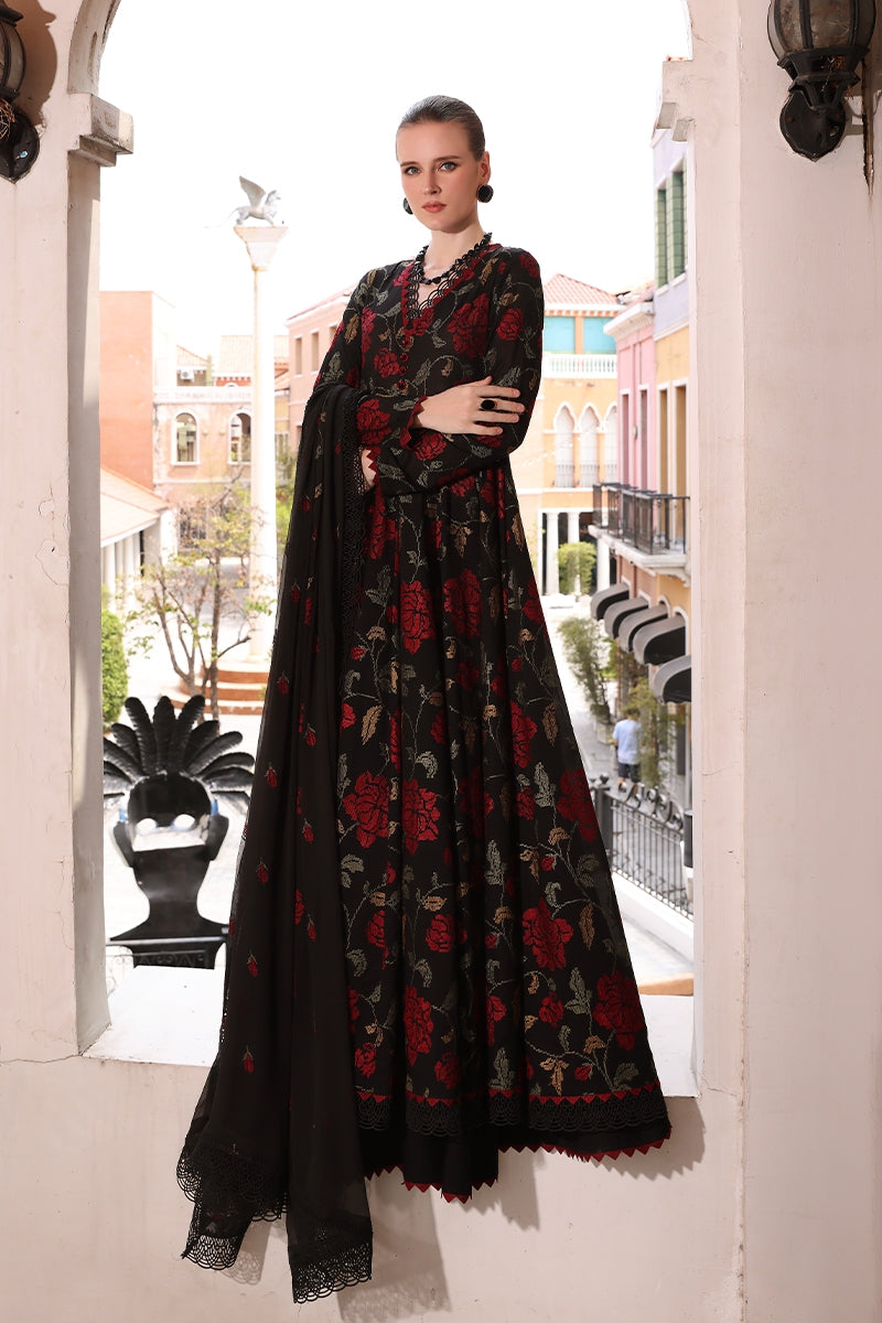 Bareeze Lawn 3PC Embroidered With Chiffon Embroidered Dupatta-510