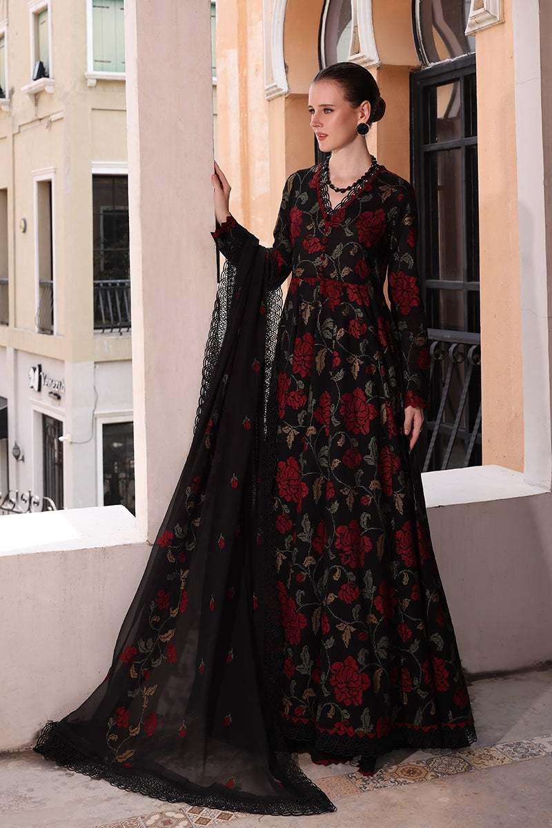 Bareeze Lawn 3PC Embroidered With Chiffon Embroidered Dupatta-510