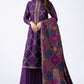 KAYSERIA 3PC DHANAK EMBROIDERED WITH DHANAK EMBROIDERED SHAWL-102